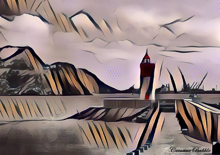 Alpine Views By Creative Bubble Art